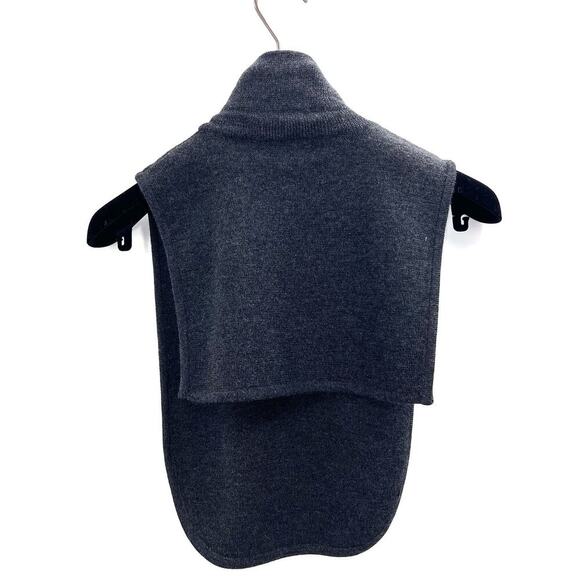 Vintage Donna Karan Red Wool Long Sleeve Bodysuit Size P & Turtleneck Insert - Picture 11 of 12